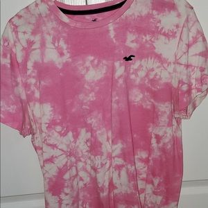 Hollister curved hem tee